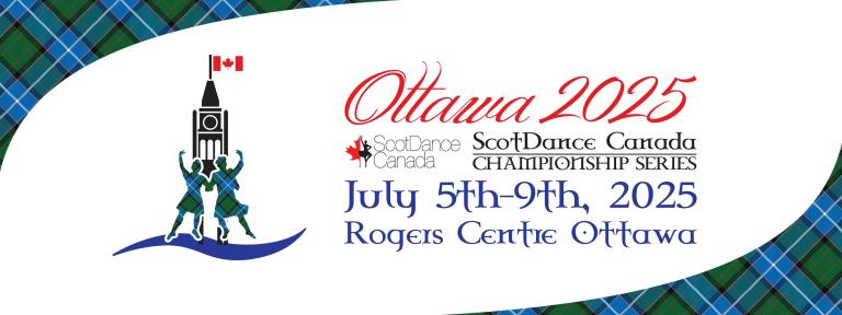 Ottawa 2025 ScotDance Canada Championship Series logo